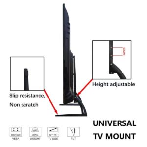 STARGOLD TV Stand For Plasma/ LCD Bracket For 32”-55” Max VESA 800×500 Load Capacity 30kg TV, SG-816 NEW 4 stargold table mount3